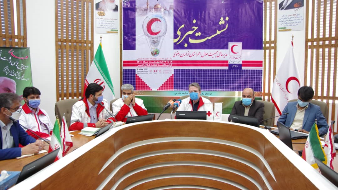 افتتاح ۵۲ خانه هلال احمر در خراسان رضوی/ادامه غربالگری‌ها در مرز دوغارون و فرودگاه هاشمی‌نژاد